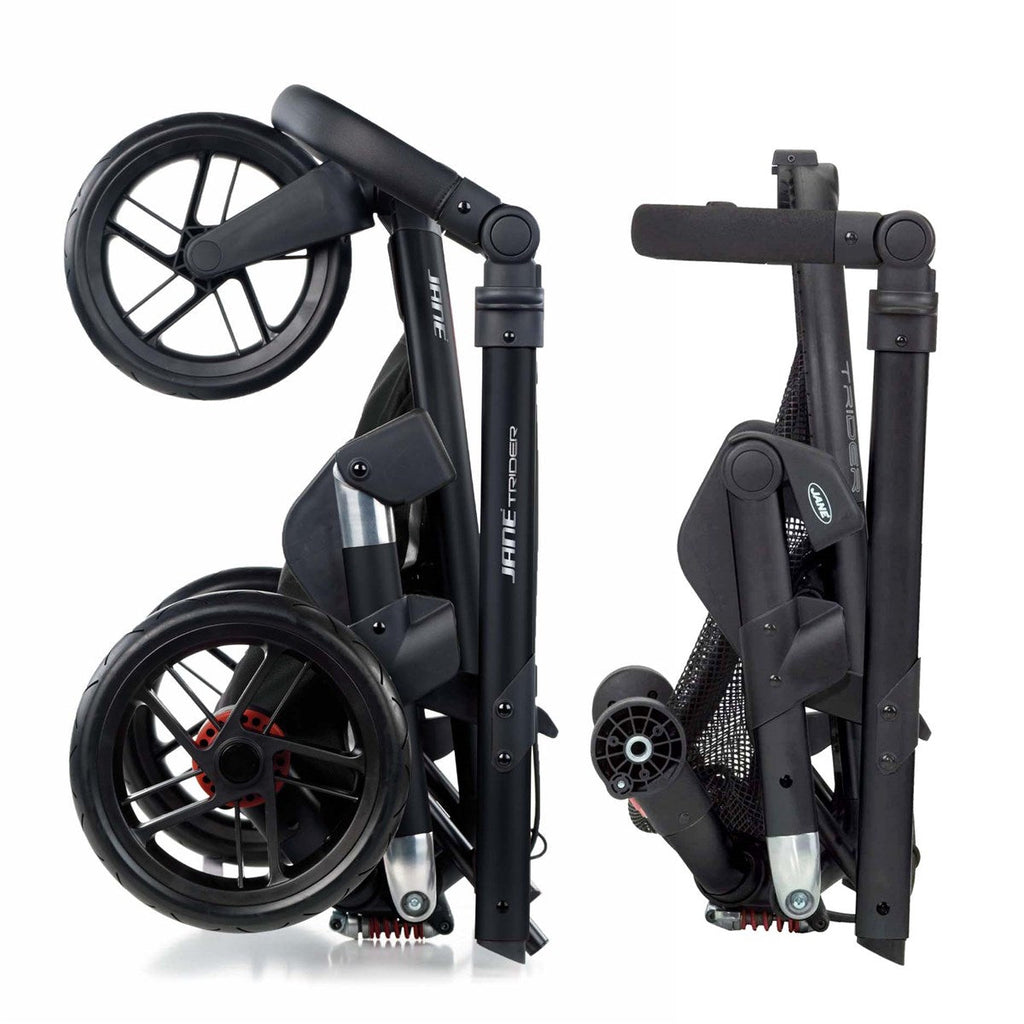 Jané Trider Travel System Bundle with Transporter Plus & Koos R1 i-Size Car Seat, Sand