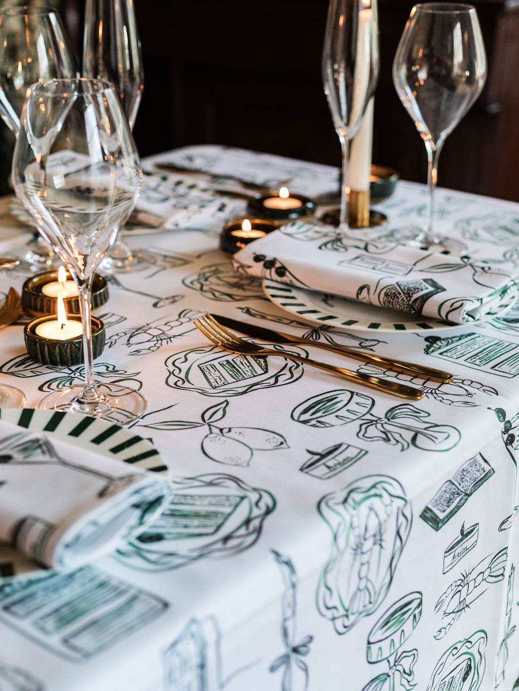 Just A Girl Tablecloth