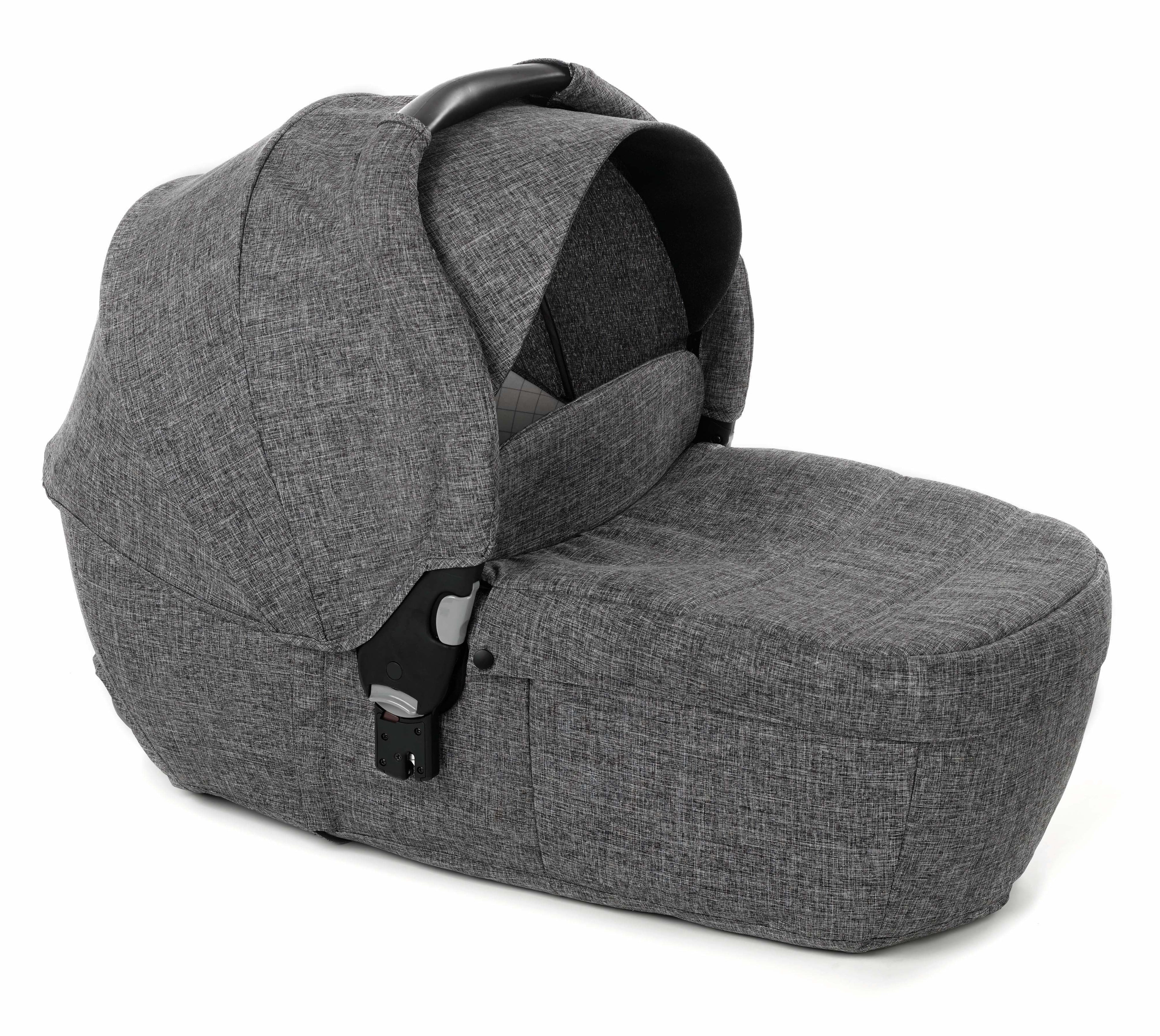Jané Trider Travel System Bundle with Transporter Plus & Koos R1 i-Size Car Seat, Black