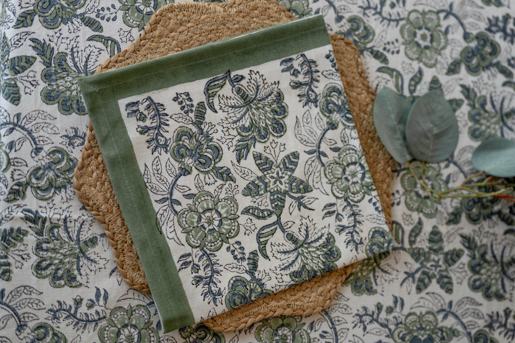 Napkins - Coromandel Sage Sloe Set of 4